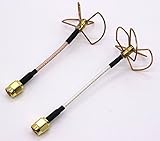 Wishring FPV Clover Leaf Omni-directional Circular Polarized 5.8 Ghz Video/audio Antenna