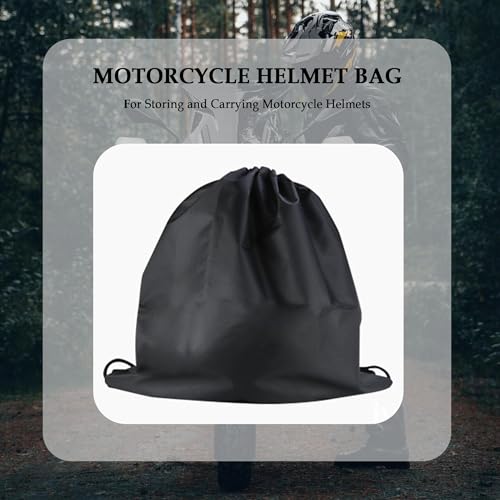 Bolsa de capacete de motocicleta com design dobrável, mochila portátil para capacete de motocicleta,