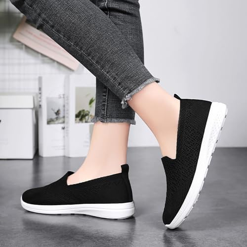 Women's Dressy Flat Shoes Summer Soft Comfortable Casual Work Office Party Casual Shoes Slip On Work Shoes Walking Canva3