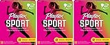 Playtex Sport Tampons, Regular Absorbency, Fragrance-Free - 54ct (3 Packs of 18ct)