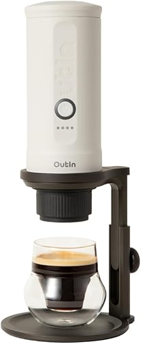 OutIn Máquina eléctrica portátil nano del expreso, soporte universal desmontable del café