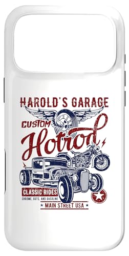 Harold's Garage Hotrod NVbNCh AeB[NfUC X}zP[X iPhone 17 Pro Max p