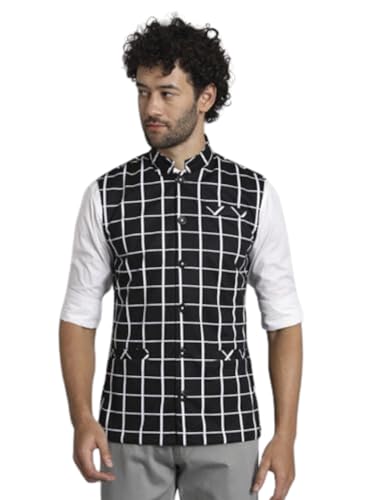 Image of Tandul Men's Blazzer - Multicolor Polyester Blazzer Button-Front Single Blazer Slim fit Blazzer (7276)