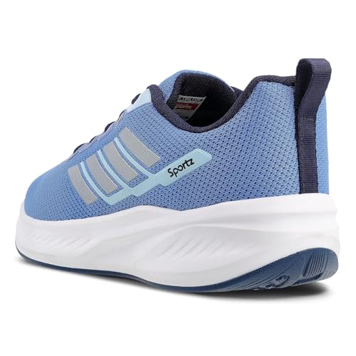 Image of WALKAROO Sports Shoes for Men's|Perfect for Running,Walking,Gym and Casual Outfit|Cushioned Insole with TPR Outsole |Breathable Fabric Upper|WS9593