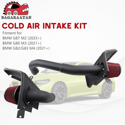 BAGARAATAN Cold Air Intake for 2021+ BMW M2 M3 M4 G87 G80 G82 G83 S58 3.0T by BAGARAATAN - Used condition - Image 3