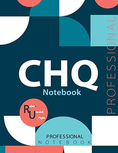 CHQ Notebook, Examination Preparation Notebook, Study writing notebook, Office writing notebook, 140 pages, 8.5â€ x 11â€, Glossy cover