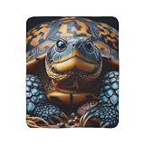 Cozy Fleece Sherpa Blanket - Maryland Diamondback Terrapin, Blue Crab, Chesapeake Bay Retriever Theme