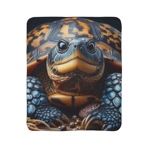 Cozy Fleece Sherpa Blanket - Maryland Diamondback Terrapin, Blue Crab, Chesapeake Bay Retriever Theme