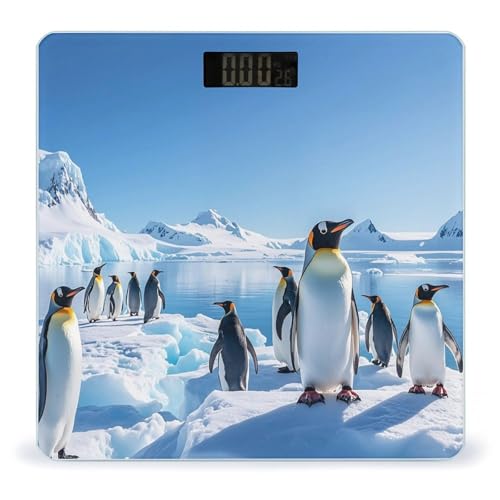 Báscula digital de baño Penguin Antarctica Ice peso corporal miniatura 1