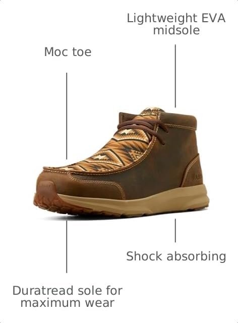 Image of ARIAT Men's Spitfire Lace-Up Casual Boots - Brown