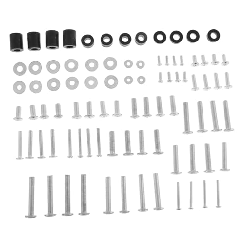 MAGICLULU 88Pcs Tv Mounting Screw Kit Heavy Duty Installation Hardware for Tvs Includes All Necessary Mounting Screws and Anchors for Office and Home Use Neat Appearance