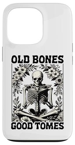 Old Bones Good Tomes Book Lover Bookworm ???????? ?????? iPhone 13 Pro ?