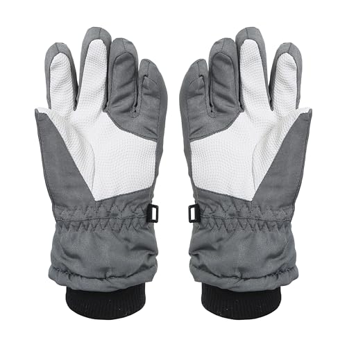 Image of FabSeasons Unisex Warm Winter Gloves, Waterproof, Windproof for Hiking, Driving, Running & Outdoors, Fits for 3-5 Years Old Boys and Girls