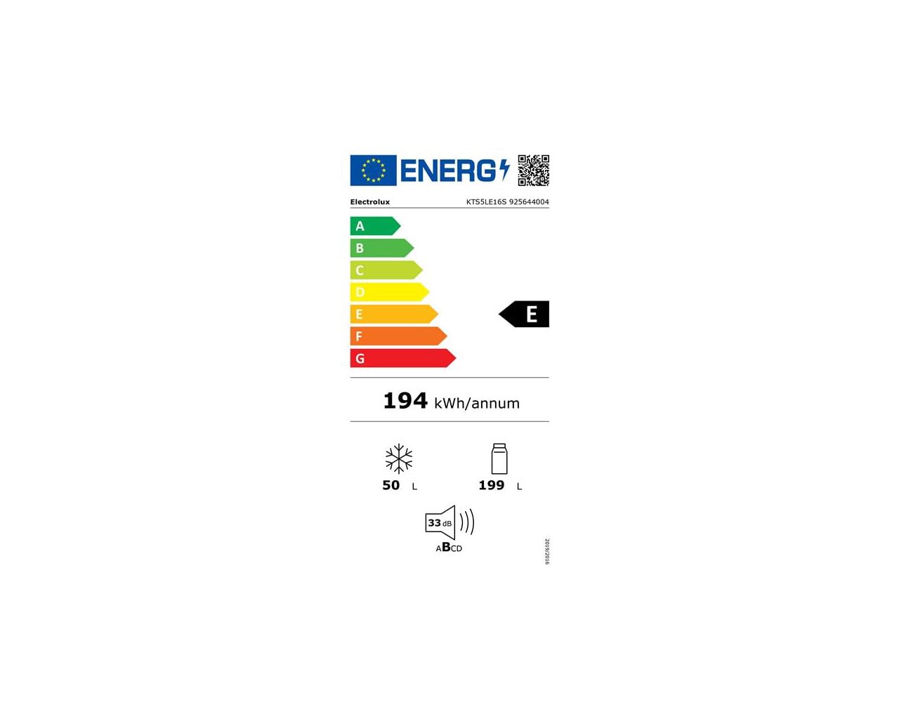 Frigorifero incasso Electrolux KTS5LE16S