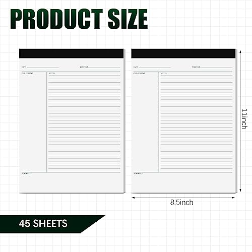Bloc-notes ligné blanc PerKoop pour ne plus manquer d'espace au bureau - 3