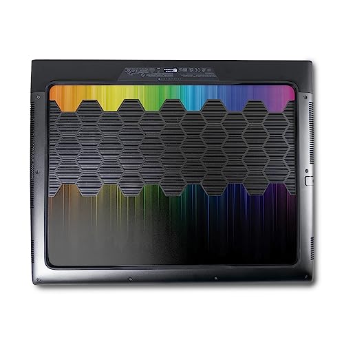 Image of MightySkins Skin Compatible with Alienware M18 R1 (2023) Full Wrap Kit - Rainbow Streaks | Protective, Durable, and Unique Vinyl Decal wrap Cover | Easy to Apply & Change Styles | Made in The USA