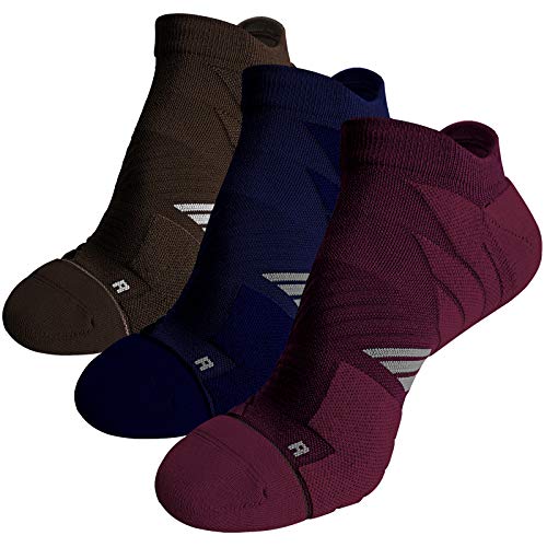 Image of Hylaea No Show Running Athletic Anti-Blister Wicking Coolmax Socks, Seamless Anti-odor
