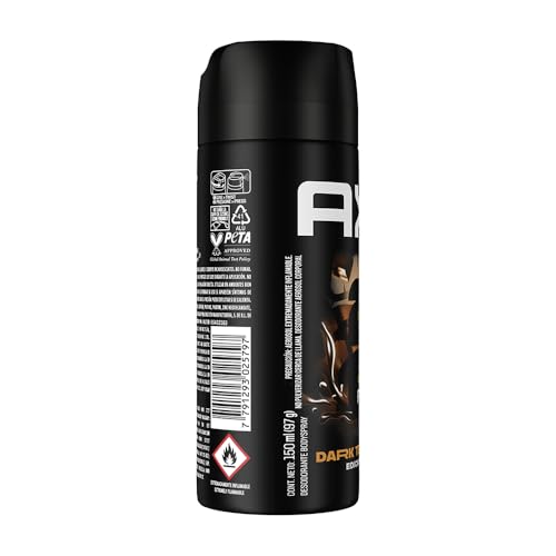 AXE Desodorante Body Spray Aerosol Dark... glide