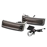 【Caratteristica】Aggiungere Slimline Design al vostro Saddlebag, Bright Extra Luci Posteriori Aiuto per la Strada quando si è di fronte ad altri Rider.