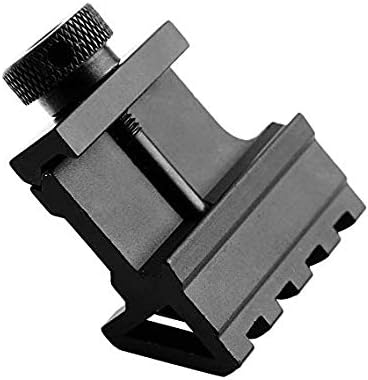 Gexgune 45 Degree Rail Mount, Aluminum Alloy Sight Scope Offset W.eaver Rail Riser Mount with Wrench - Image 4