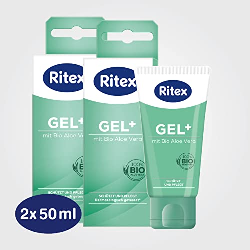 Bio Gleitgel Ritex Gel+ mit Bio Aloe Vera – wasserbasiertes Gleitgel