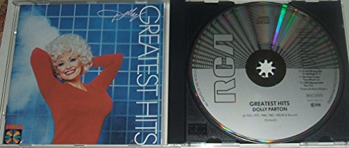 Image of DOLLY PARTON. GREATEST HITS. RARE ORIGINAL 1980's ISSUE 12 TRACK CD ALBUM MADE IN GERMANY. PD 84422.