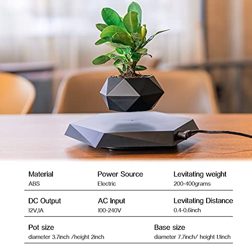 Magnetic Levitation Floating Plant Pot, Magnetic Levitating Plant Pot — view 3