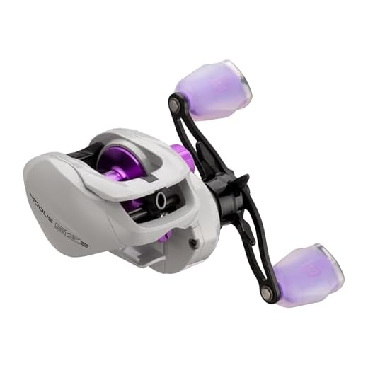 13 FISHING - Modus SZ2 Baitcast Reel - 7.3:1 Gear Ratio - Right Hand Retrieve (Fresh) - MODSZ2-7.3-RH,Gray