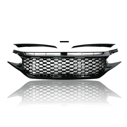 Civic 10e génération 2016-2019 grille avant de course double ligne
