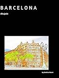 dibujo barcelona para pintar  Barcelona dibujado