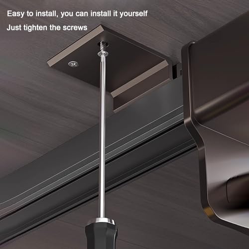 Placard de suspension extensible avec rail coulissant fluide LWX