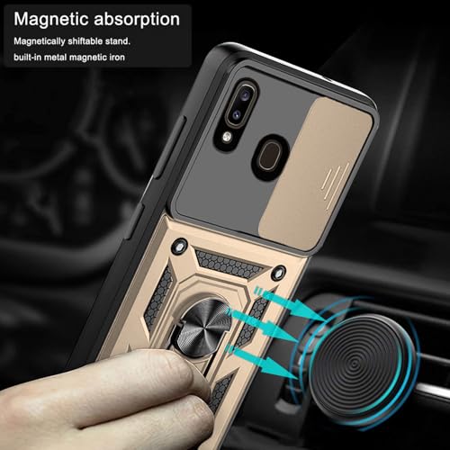 Coque Samsung A20 anti-rayure protégeant objectif photo avec verre écran