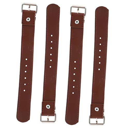 Holibanna 2Pairs Adjustable Cycling Basket Straps for Bikes Durable Handlebar Straps for Scooter Baskets for Outdoor Cycling and Decoration