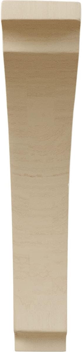 Small Rubberwood Bracket for Shelves and Countertops