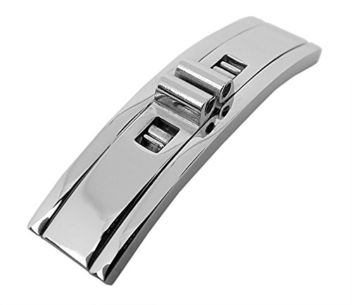 Preisvergleich Produktbild Minott Butterfly-Verschluss für Edelstahlarmband mit 6mm Tubus ohne Drücker 28955