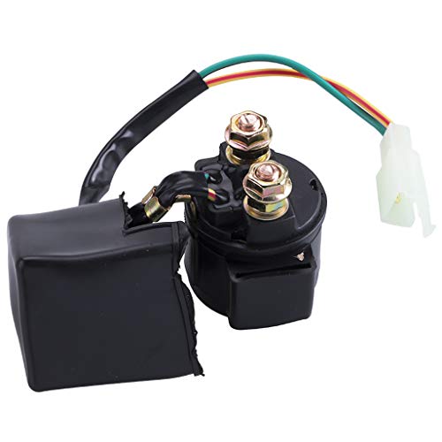 CNCMOTOK Starter Solenoid Relay for 4-Stroke GY6 50cc 125cc 150cc 200cc 250cc ATV Dirt Bikes Scooters Go Kart Dne Buggys Quad 4 Wheelers Pocket Bike Moped Roketa SSR Taotao Sunl Coolster - Thumbnail 5