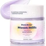 Zen Dew Moon Milk Snail Mucin Moisturizer Gel Cream (3.52 oz) Korean Snail Mucin Serum Cream that...