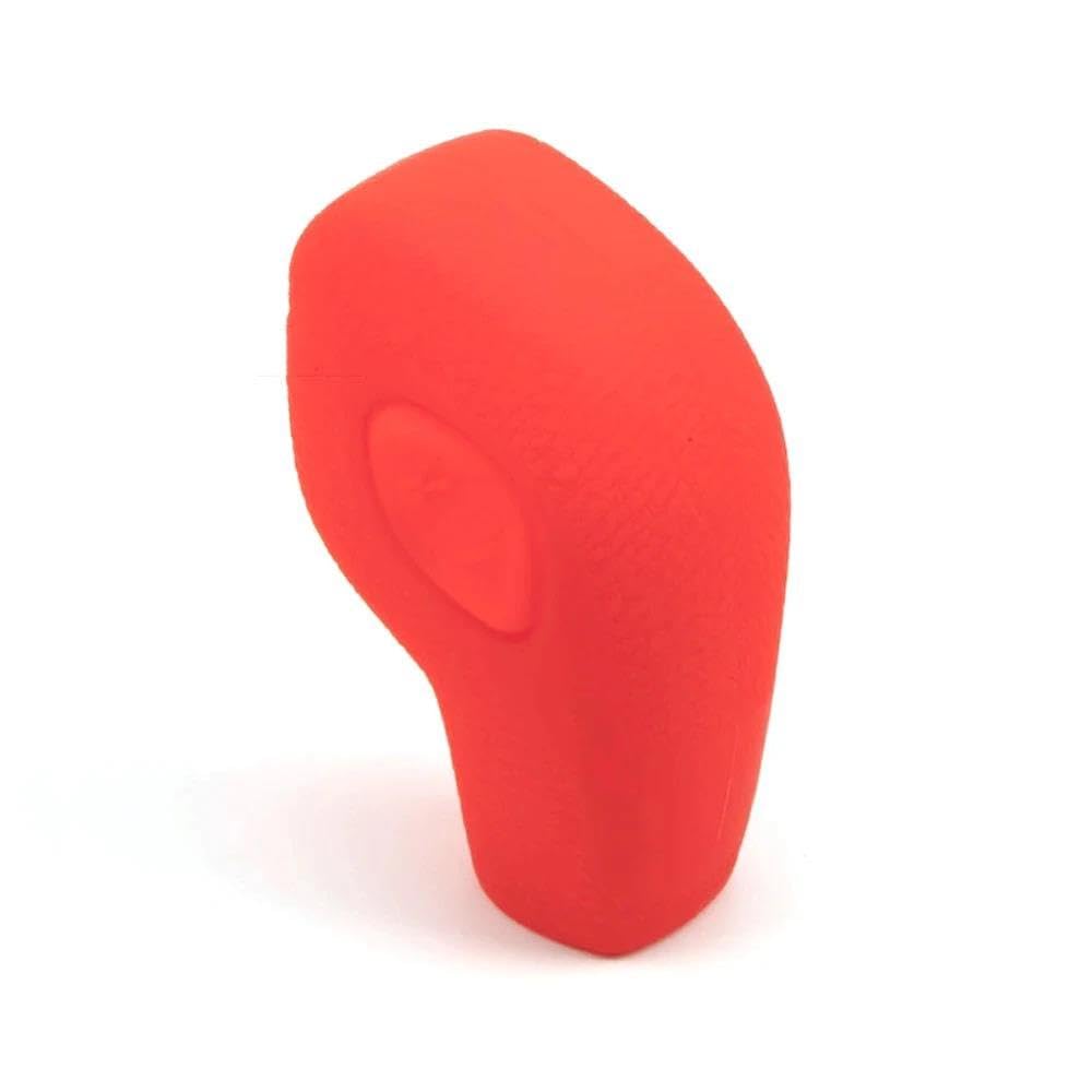 HYASDBWE Car Silicone Gear Shift Knob Cover for EcoSport for Escape for Fusion for C-Max Energi for Fiesta for Focus for Transit Van for Mondeo Gear Shifter Parts(Red)