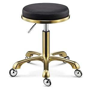 Nismia NISMIA Stołek Fryzjerski Glamour 5 Kółek