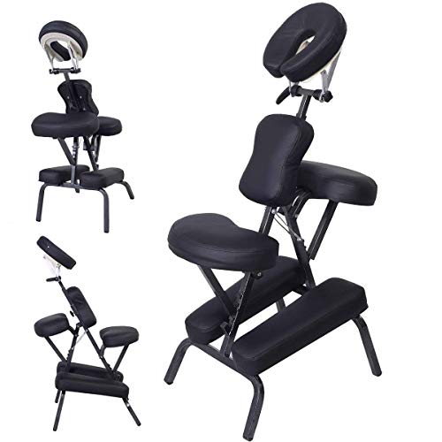 Portable PU Leather Foldable Flat Pad Travel Massage Spa Chair Hijama Chair Tattoo Chair Acupuncture Chair