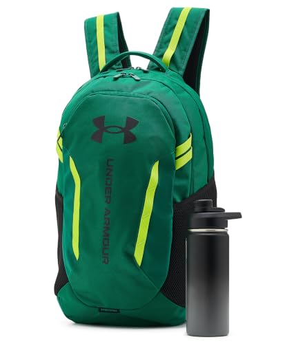 Image of Under Armour Unisex Hustle 6.0 Backpack, 312 GREEN, OSFM