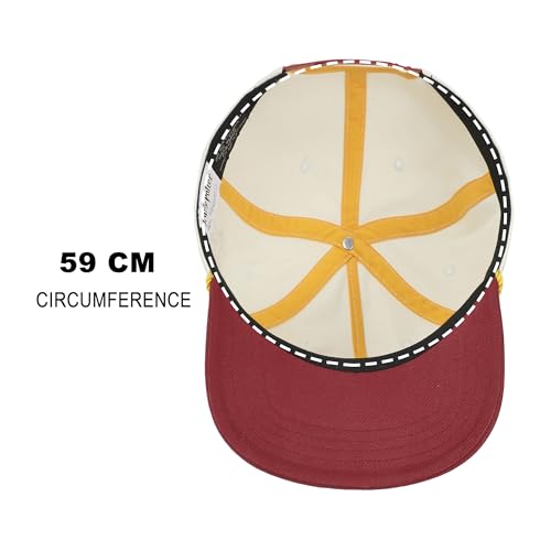 Bioworld Harry Potter Quidditch Champs Gorra Snapback Blanca y Roja miniatura 7