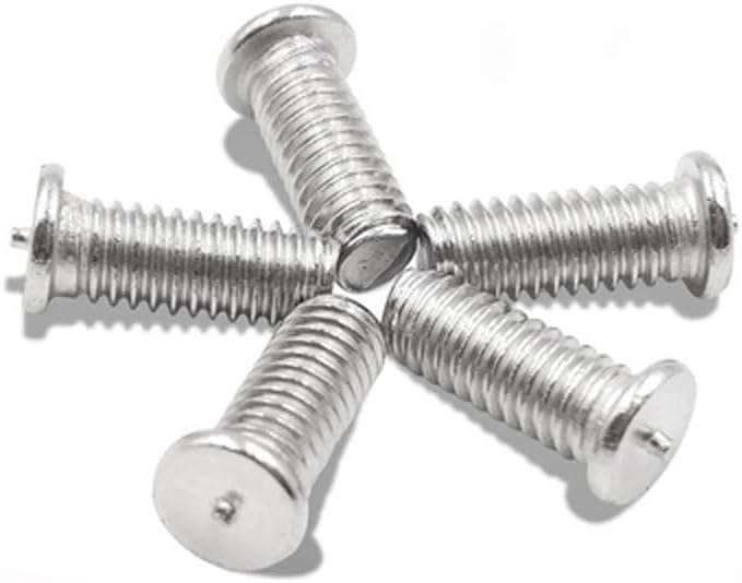 M4 Spot welding Screws bolts energy stora stud screw Bolt Stainless steel (Size: M4x10mm(40pcs))