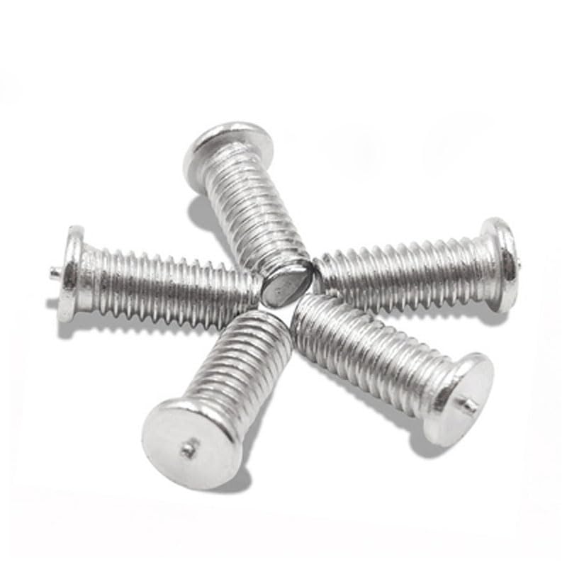 M3 Spot Welding Screws Bolts Energy Storage Stud Screw Bolt Stainless Steel - (Size: M3x6mm(50pcs))