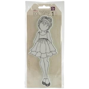 Prima Marketing Doll Stamp 655350910143