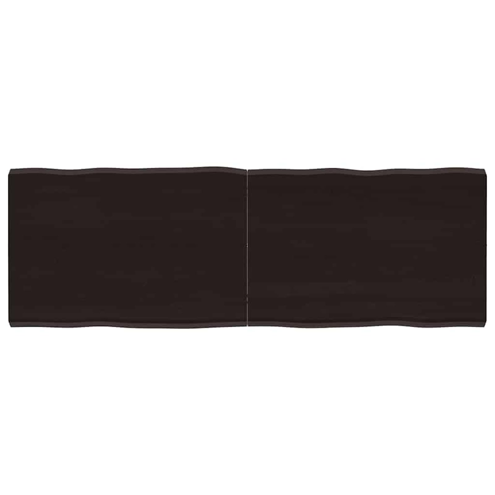 Piano Tavolo in Rovere Massello 140x50x(2-4) cm con Bordo Vivo e Design Pieghevole per Rinnovo Tavoli Casa e Ufficio
