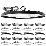 Glidesync 20 Pack UFO LED High Bay Lights 250W,37,500LM Super Bright 5000K IP65 Waterproof High Bay Led Lights & UFO Lights with US Plug for Garage/Warehouse/Workshop/Gym