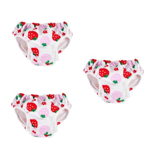 WRITWAA 3 Juegos Bañadores Impermeables Para Juguetes Quinielas Piscina Ropa De Baño Para Bebé Pequeño Nadar Nadadores Lavable Bebés Nylon Rojo 2 Piezas * 3