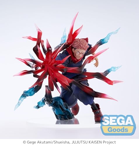 Image of SEGA-Luminasta Jujutsu Kaisen Yuji Itadori Black Flash Figure
