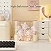 Clear Figures Display Case with Stackable Figures Blind Box Doll Display Stand for Pop Mart Lego Collectibles Action Figures